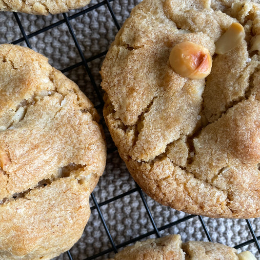 White Chocolate Macadamia Nut Cookies