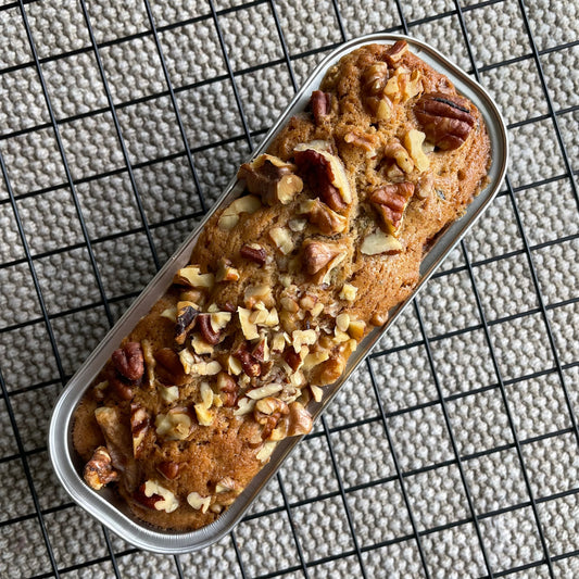 Walnut Pecan Zucchini Bread - Mini Loaf