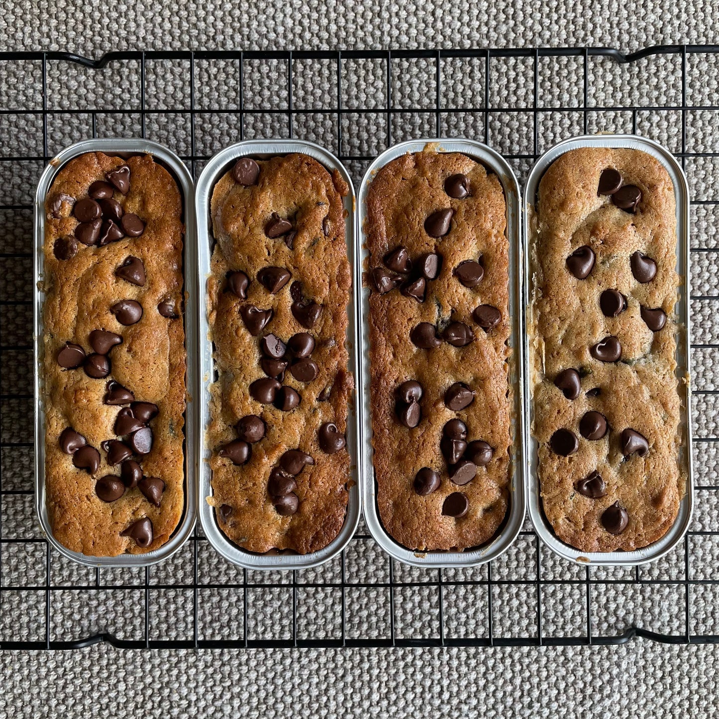 Chocolate Chip Zucchini Bread - Mini Loaf